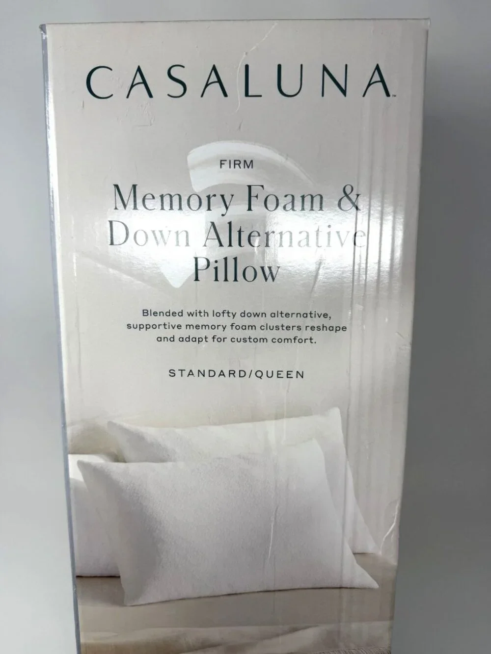 Target Casaluna™ Standard/Queen Medium/FirmDown Alternative Firm Bed Pillow